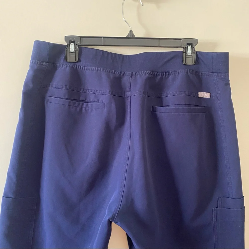 Figs Men’s Navy‎ Axim Scrub Pants, XL Short